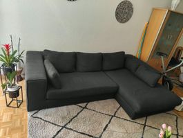 Canapé dangle gris anthracite 270 cm très confortable