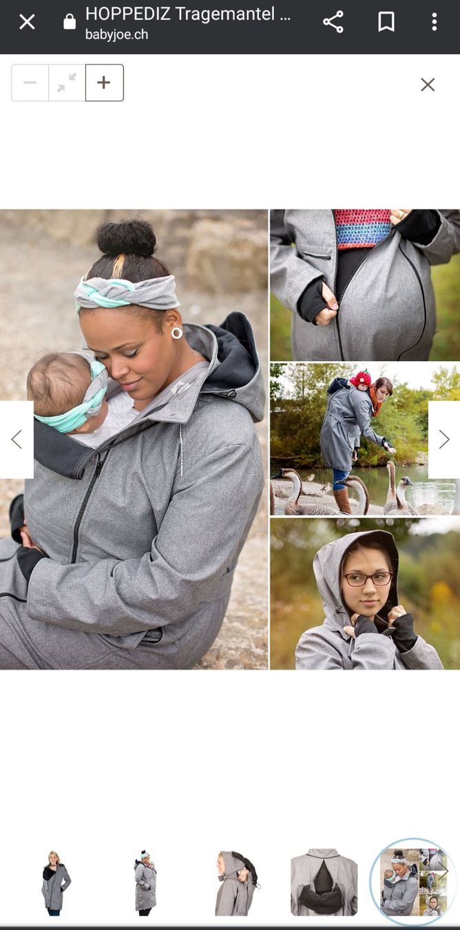 Cappotti: HOPPEDIZ Tragemantel 4-in-1 Softshell grau – Nuovo (secondo la descrizione) da Zweidlen venduto da VG159 5