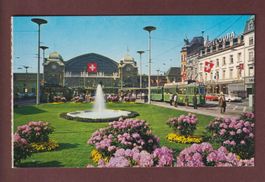 BASEL - Bundesbahnhof - Tram