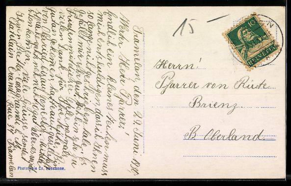 Cartes postales: AK Tramelan, Vue générale – D'occasion à Berlin par bartko-reher 1