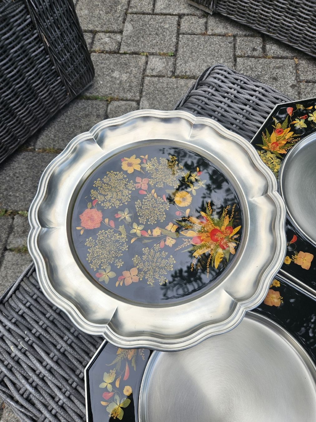 Services de table: Zinn Teller  – D'occasion à Rickenbach b. Wil par nic_8ljr 2