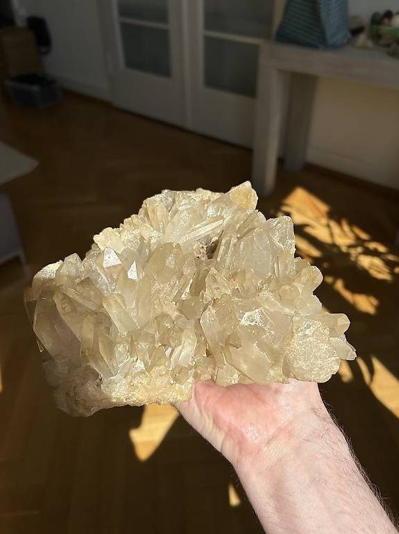 Minerali & Pietre curative: Grosser Schweizer Bergkristall  2.4 kg – Nuovo (secondo la descrizione) da Basel venduto da Richard467 2