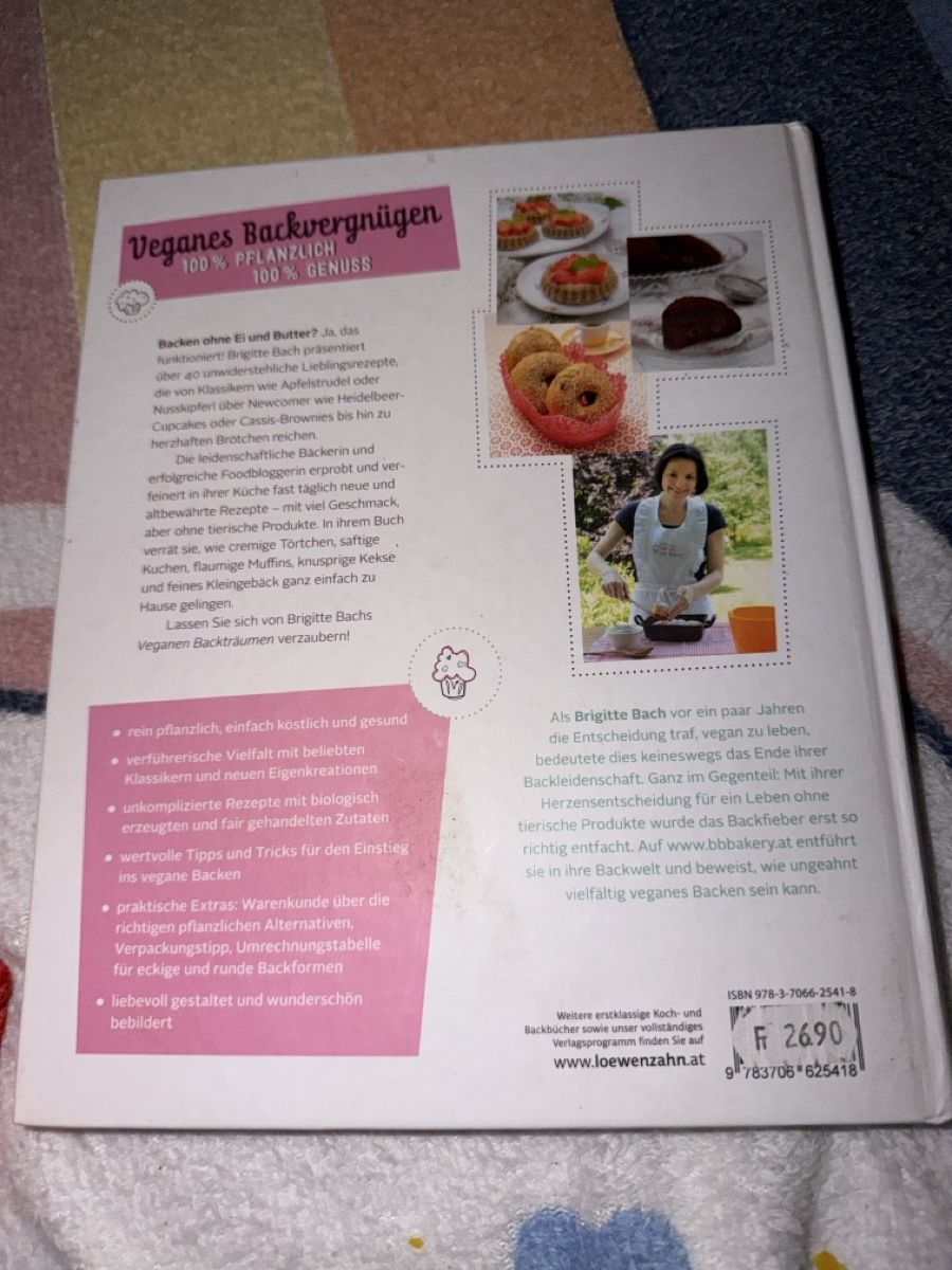 Bücher: Vegane Backträume – Neu (gemäss Beschreibung) aus Schaffhausen von yvo_z89r 1