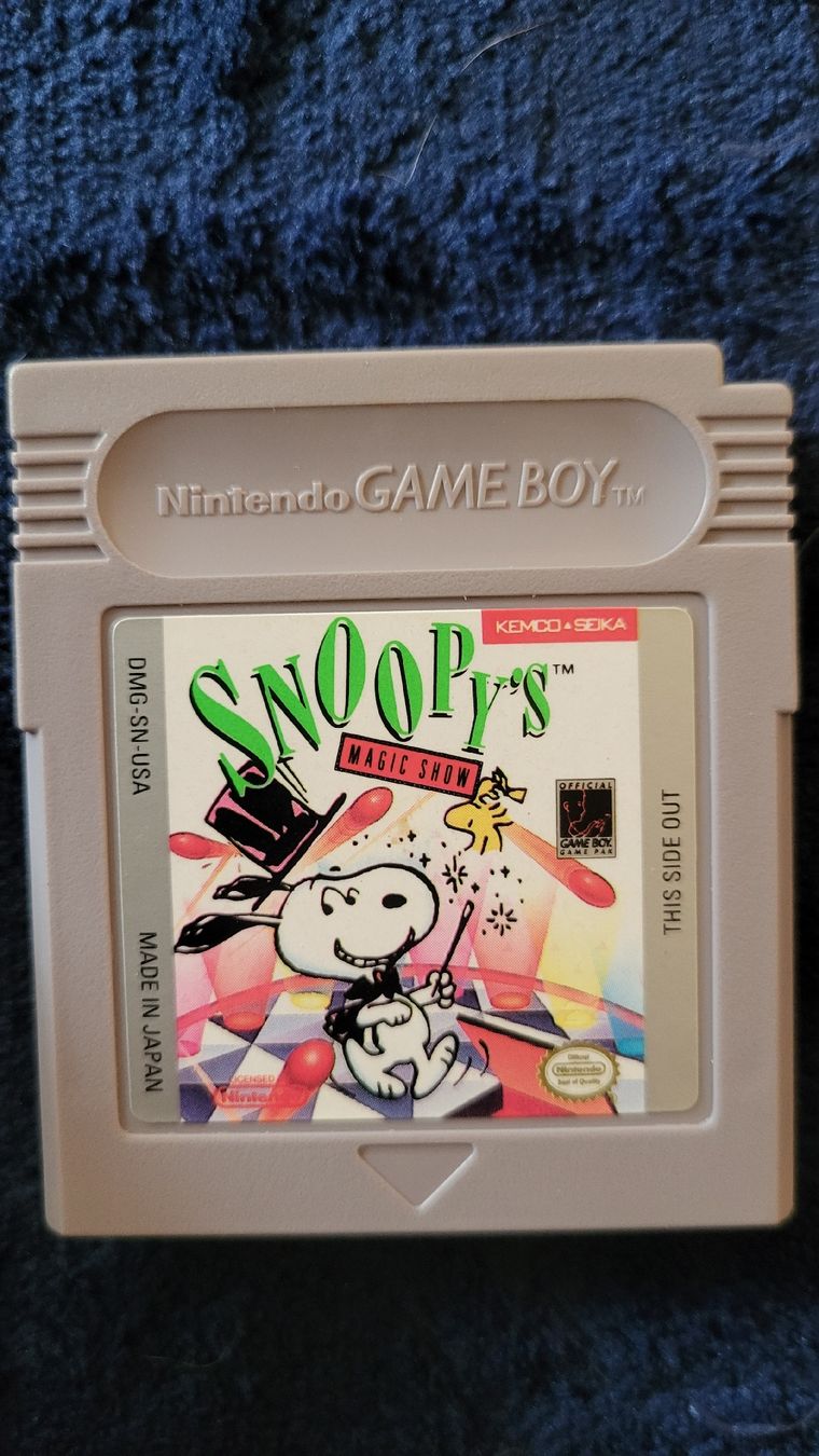 Nintendo Giochi: Snoopy's Magic Show / Game Boy Spiel inkl Schuber – Nuovo (secondo la descrizione) da Biel/Bienne venduto da Retrohr