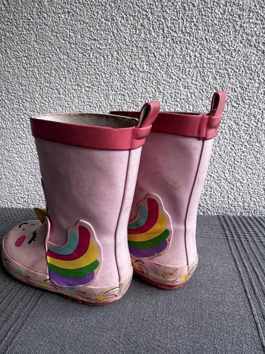 Schuhe für Jungen: Gummistiefel Kinder Einhorn – Gebraucht aus Bottenwil von lau_2pc6 1