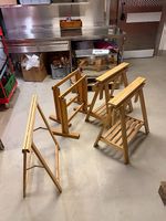 5 stabile Holzböcke / Arbeitsböcke  klappbar  Set