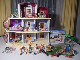 Playmobil Haus / Villa - NEUES Wohnzimmer / Spielplatz