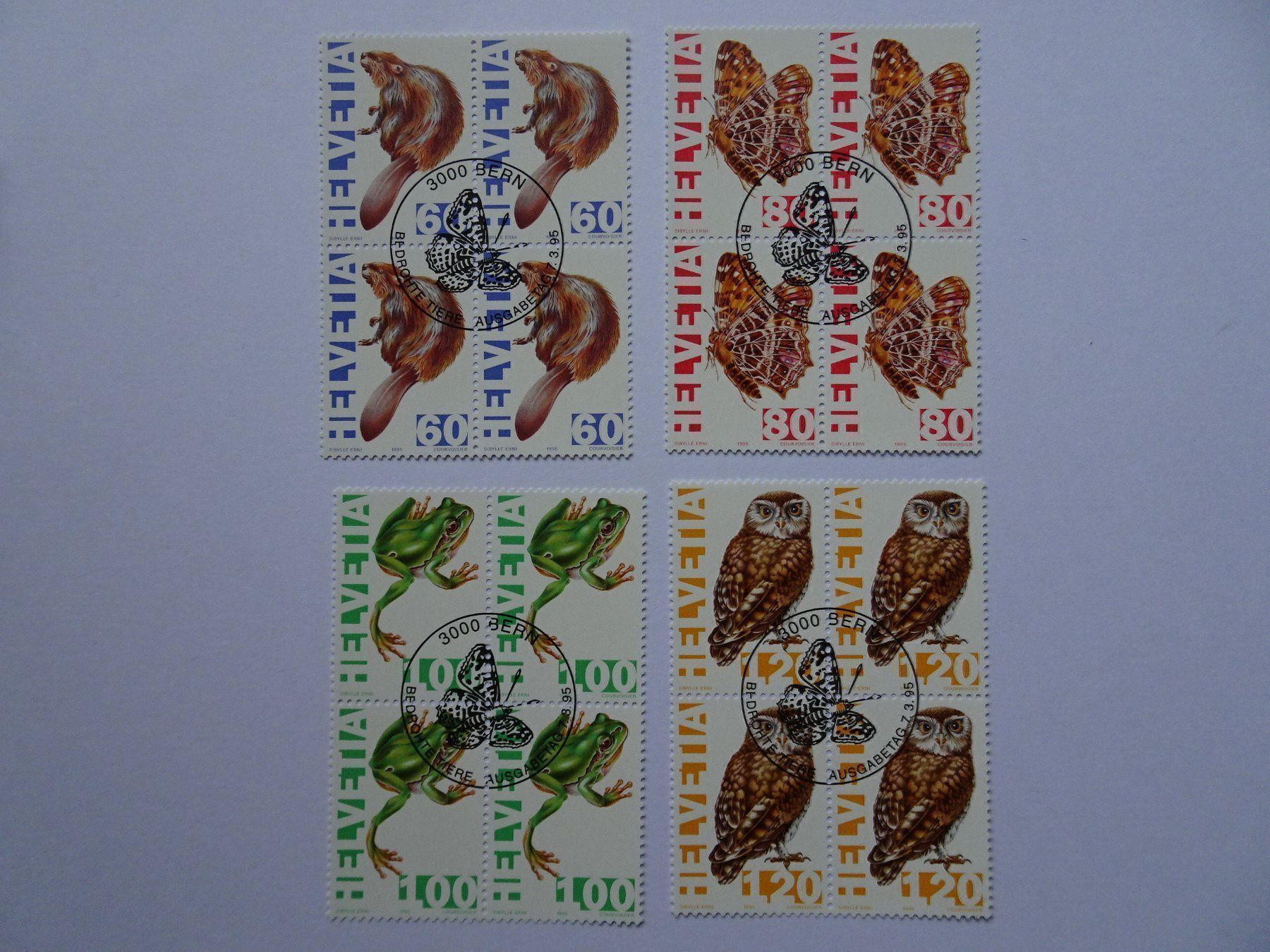 Alle Briefmarken: 1995 – Neu (gemäss Beschreibung) aus Aadorf von Chnorli-Furz