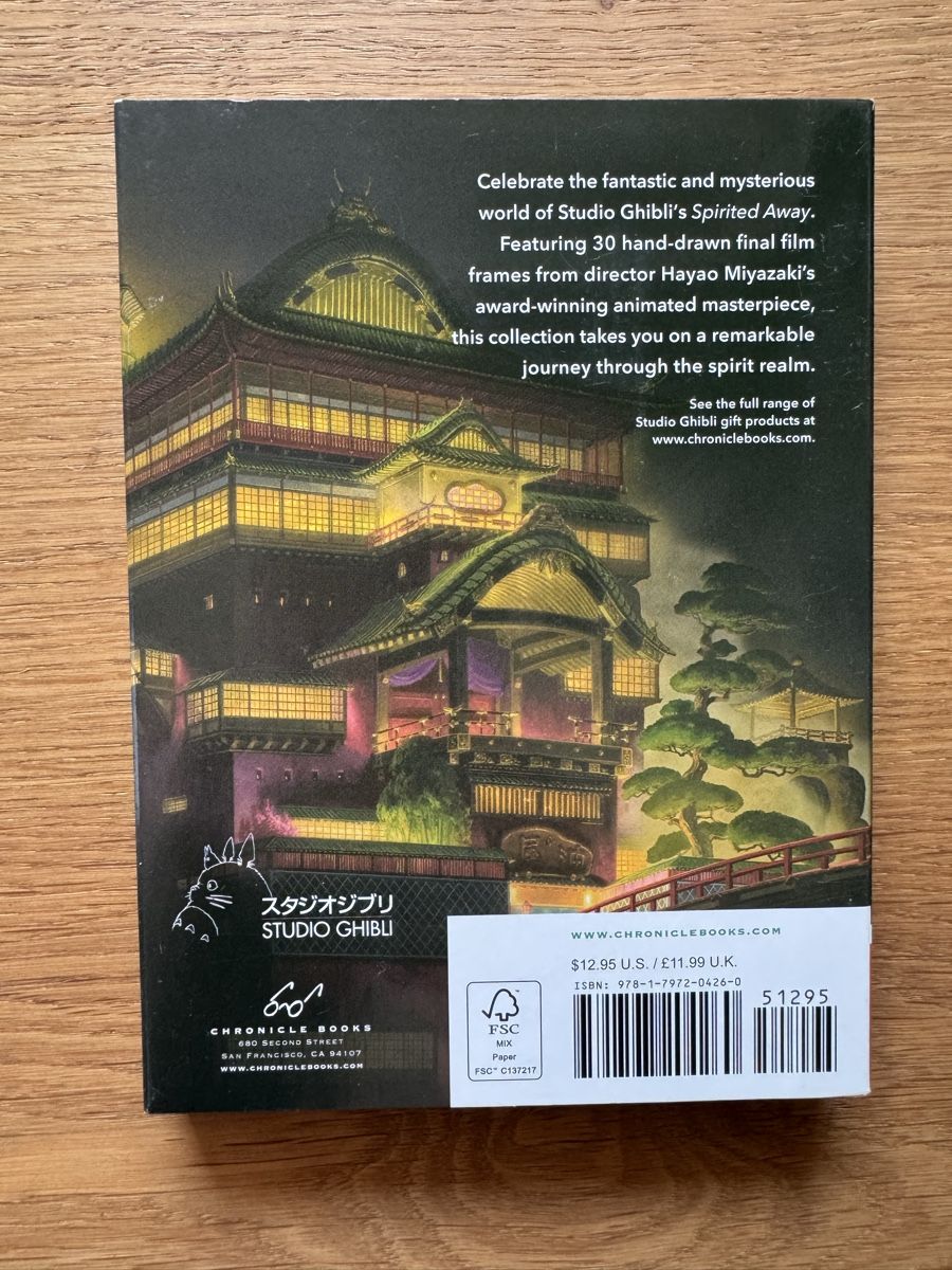 Bücher: Studio Ghibli Spirited Away 30 Postkarten – Neu (gemäss Beschreibung) aus Basel von tanieli 1