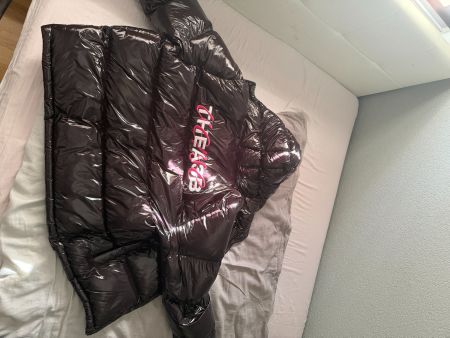 Doudoune Puffer THE A3B noire brillante