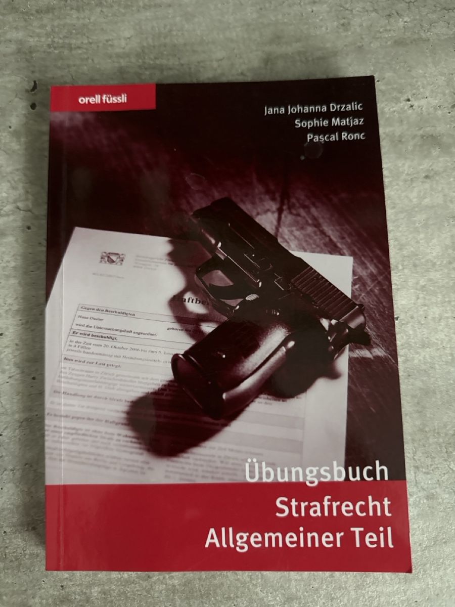 Livres: Übungsbuch Strafrecht Allgemeiner Teil – Neuf (Voir description) à Bern par eli_qb68