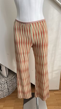 Lässige Sommerhose Damen Gr.36/S mit tollem Muster wie neu