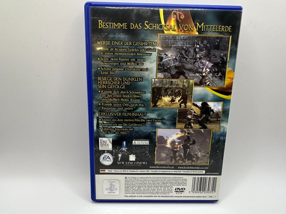 Playstation 2 Game, Der Herr der Ringe die zwei Türme Kaufen auf Ricardo