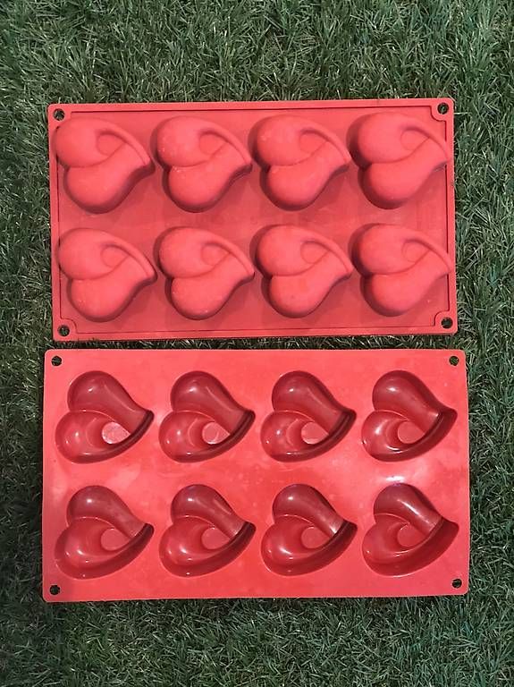 Backformen: 1Backform Silikonmatten Herz 6x6.5cm – Gebraucht aus Madetswil von Biker100
