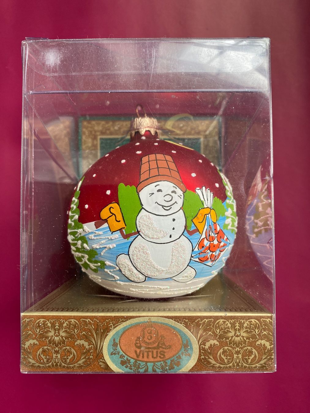 Alle Dekorationen: Weihnachtsbaumschmuck Wintermotiv  handarbeit – Neu (gemäss Beschreibung) aus Bern von schnupka 3