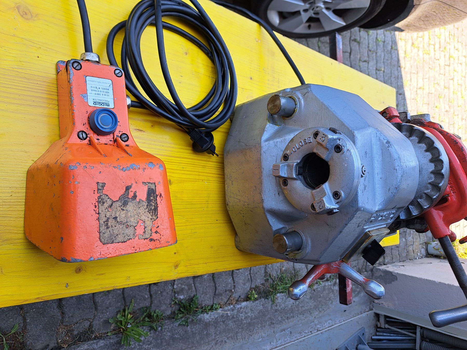 Ridgid Alle Maschinen: Gewindeschneidmaschine Ridgid – Gebraucht aus Tuggen von Robi12 3