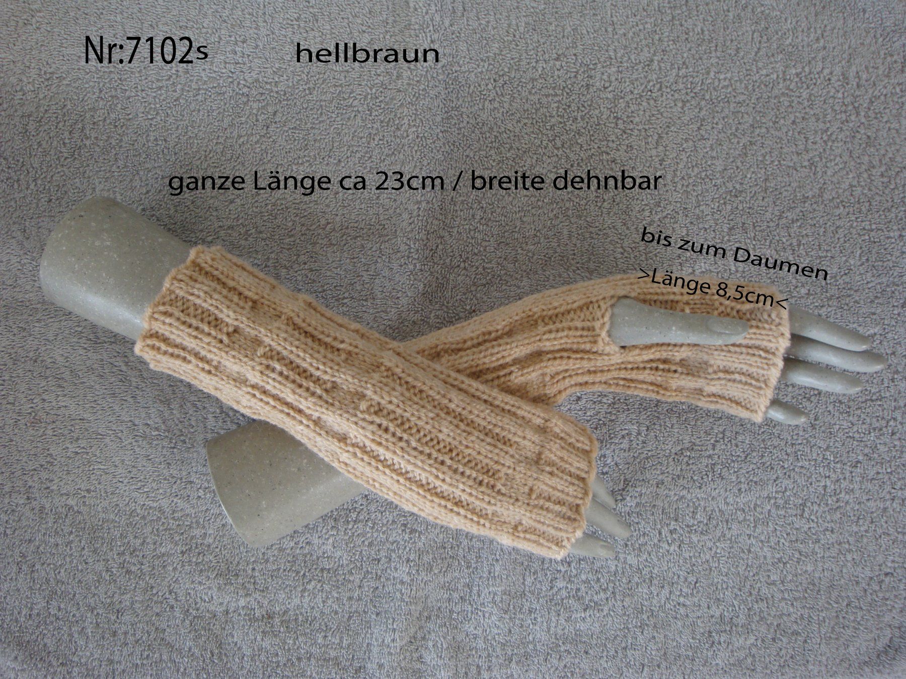 Guanti & manicotti: Pulswärmer mit Daumenloch – Nuovo (secondo la descrizione) da Bollodingen venduto da happyday11