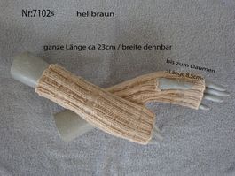 Pulswärmer mit Daumenloch