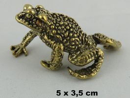 KRÖTE - Messing Deko Figur - 5x3,5cm