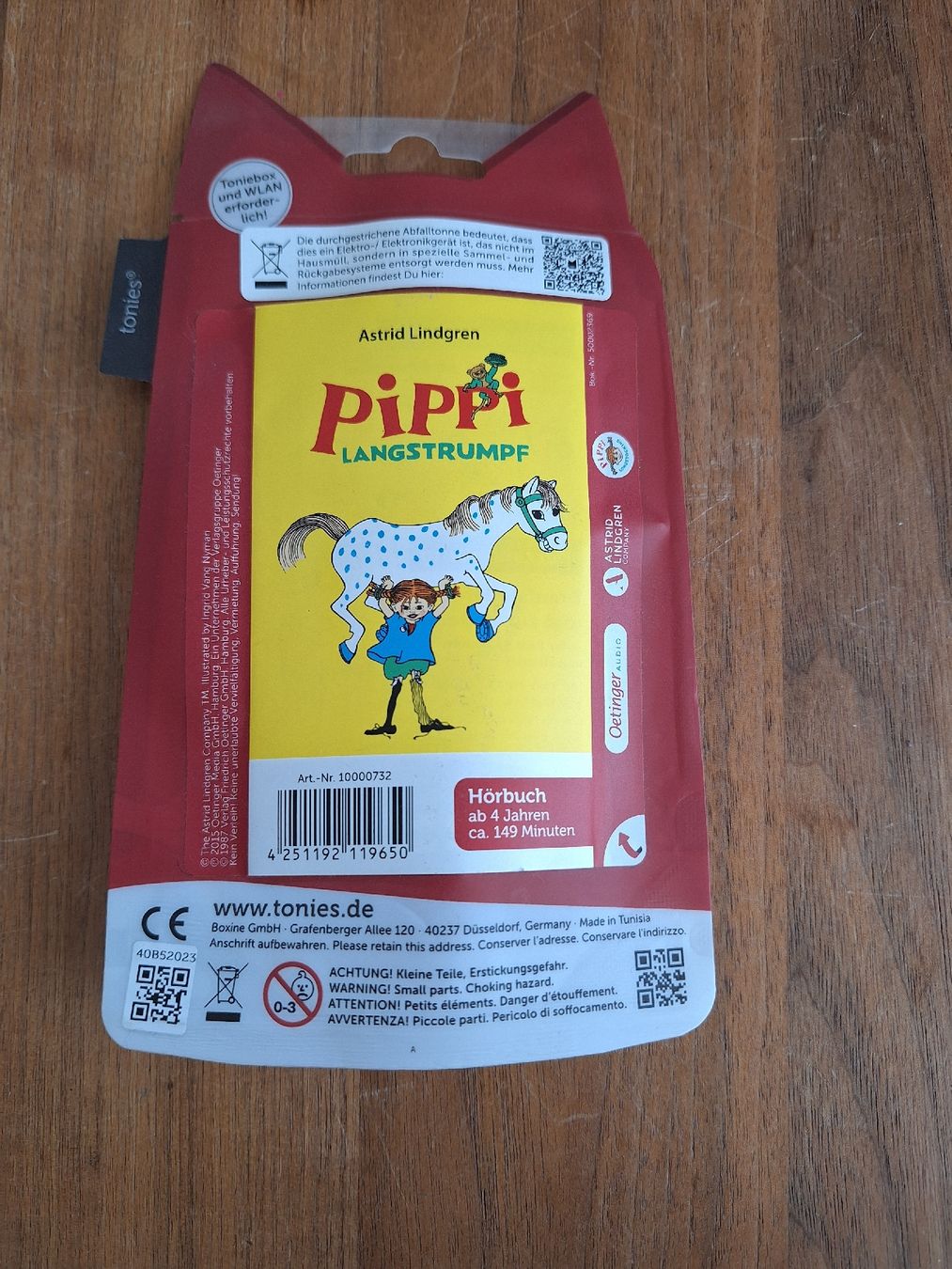 Hörbücher: Pippi Langstrumpf Tonie – Neu und originalverpackt aus Zürich von Candid85 1