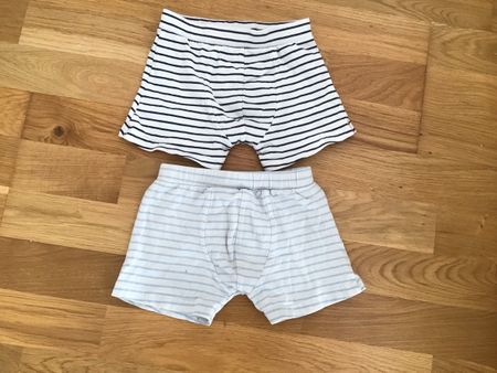 2er Set Jungen Boxershorts Gr. 110/116 Bio Baumwolle