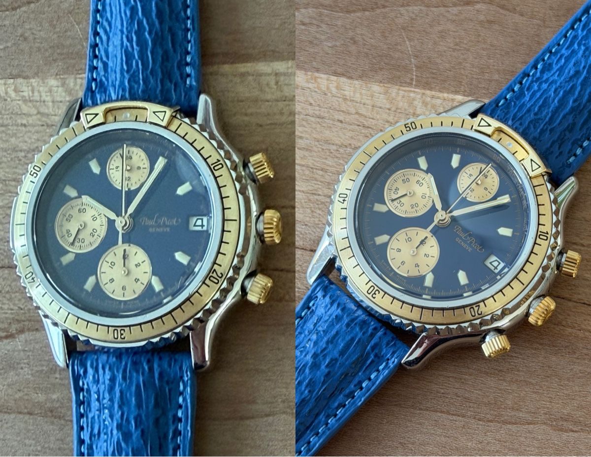 Paul Picot Orologi: Paul Picot U-BOOT Automatic Chronograph 5088 revidiert – Usato da Embrach venduto da watchesandlighters