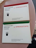 Zwei Broschüren / Sprengstoffe Eigenschaften Anwendungen