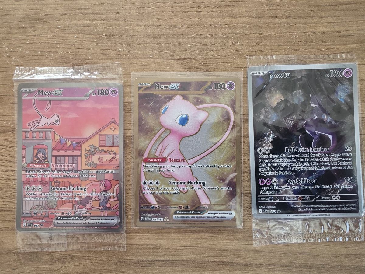 Pokémon Carte collezionabili: Mew 151 UPC Promo Set DE – Nuovo e nell'imballaggio originale da Tobel venduto da luna_980911