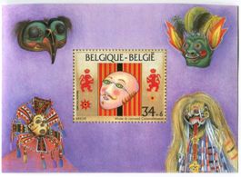 Block "Masken". Belgien