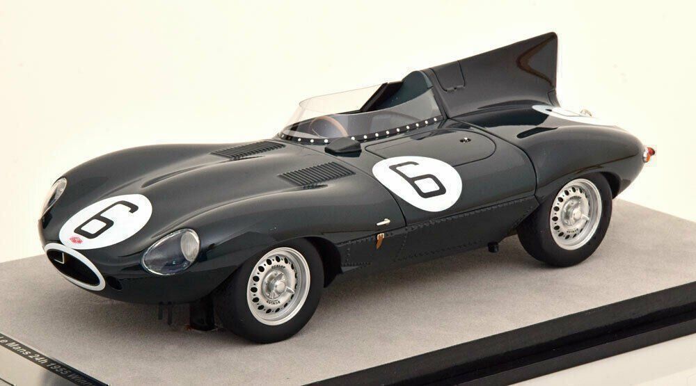 Jaguar Modellautos: JAGUAR D-TYPE #6 1955 1:18 TECNOMODEL – Neu und originalverpackt aus Suhr von Moebelsiralfred