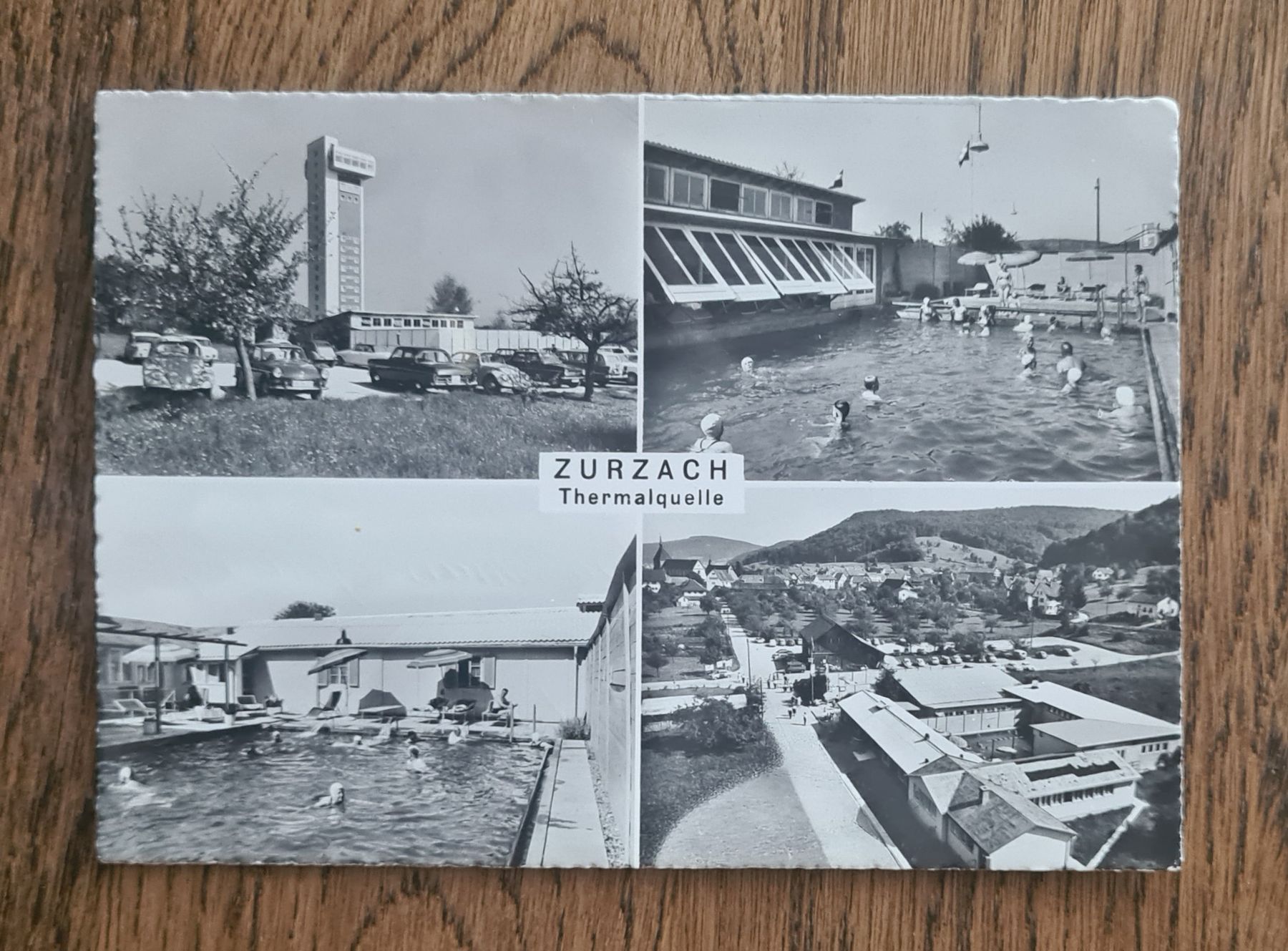 Cartoline postali: Zurzach Thermalquelle 1952 – Usato da Ebikon venduto da Donar50