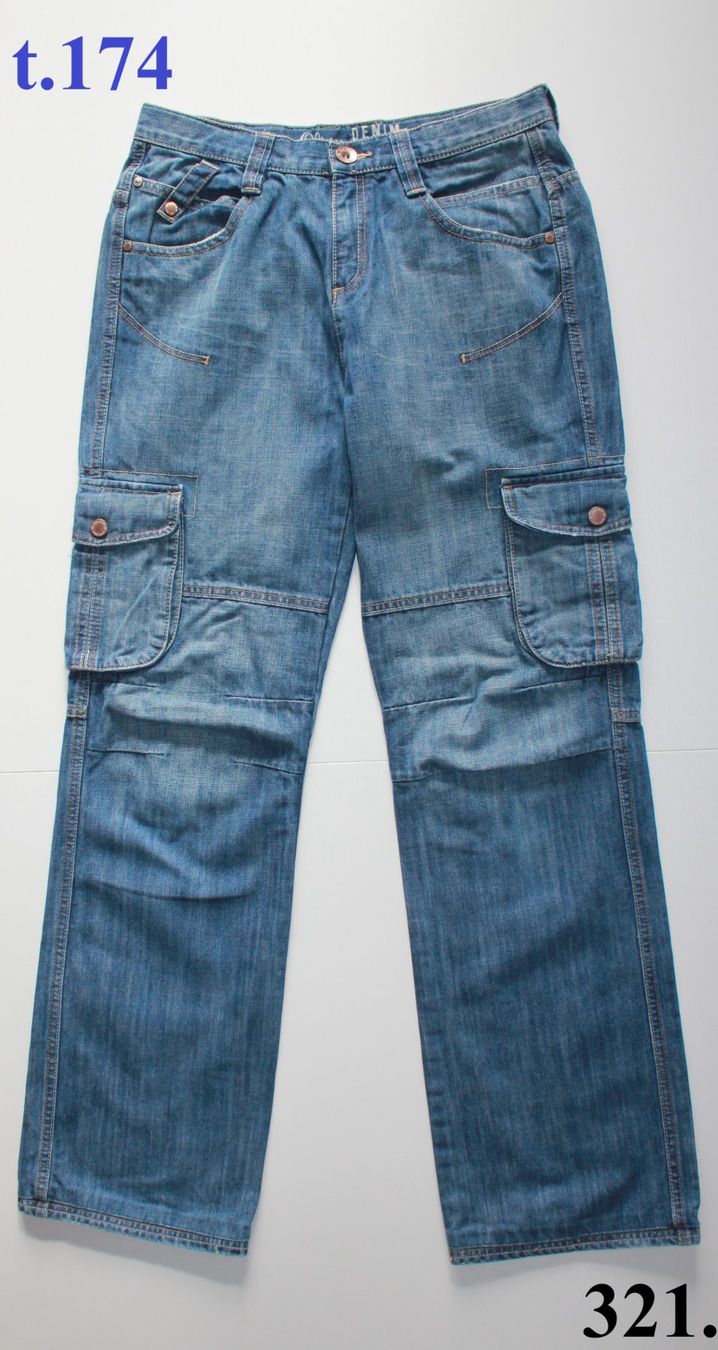 S.Oliver Pantaloni: Jeans cargo S.Oliver t. 174 – Usato da Peseux venduto da Gilloss