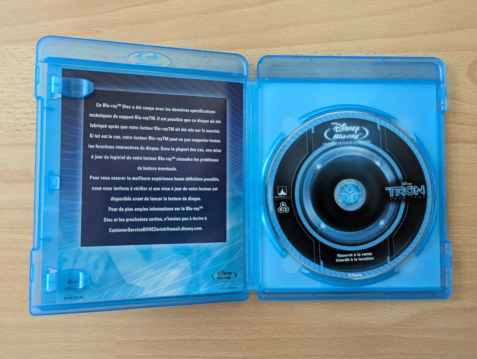 Alle DVDs: BLURAY - TRON : L'HERITAGE - DISNEY – Gebraucht aus Biel/Bienne von Soupape50 2