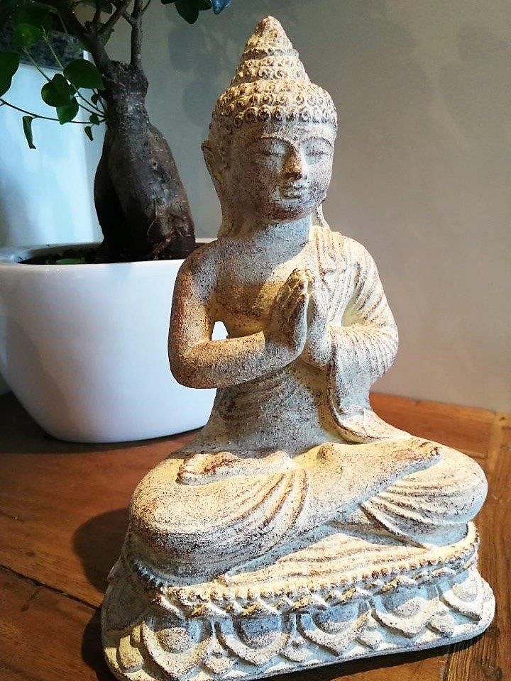 Skulpturen & Statuen: Buddha 23 cm Bali / Steinskulptur – Neu (gemäss Beschreibung) aus Lenggenwil von Unique_ 1
