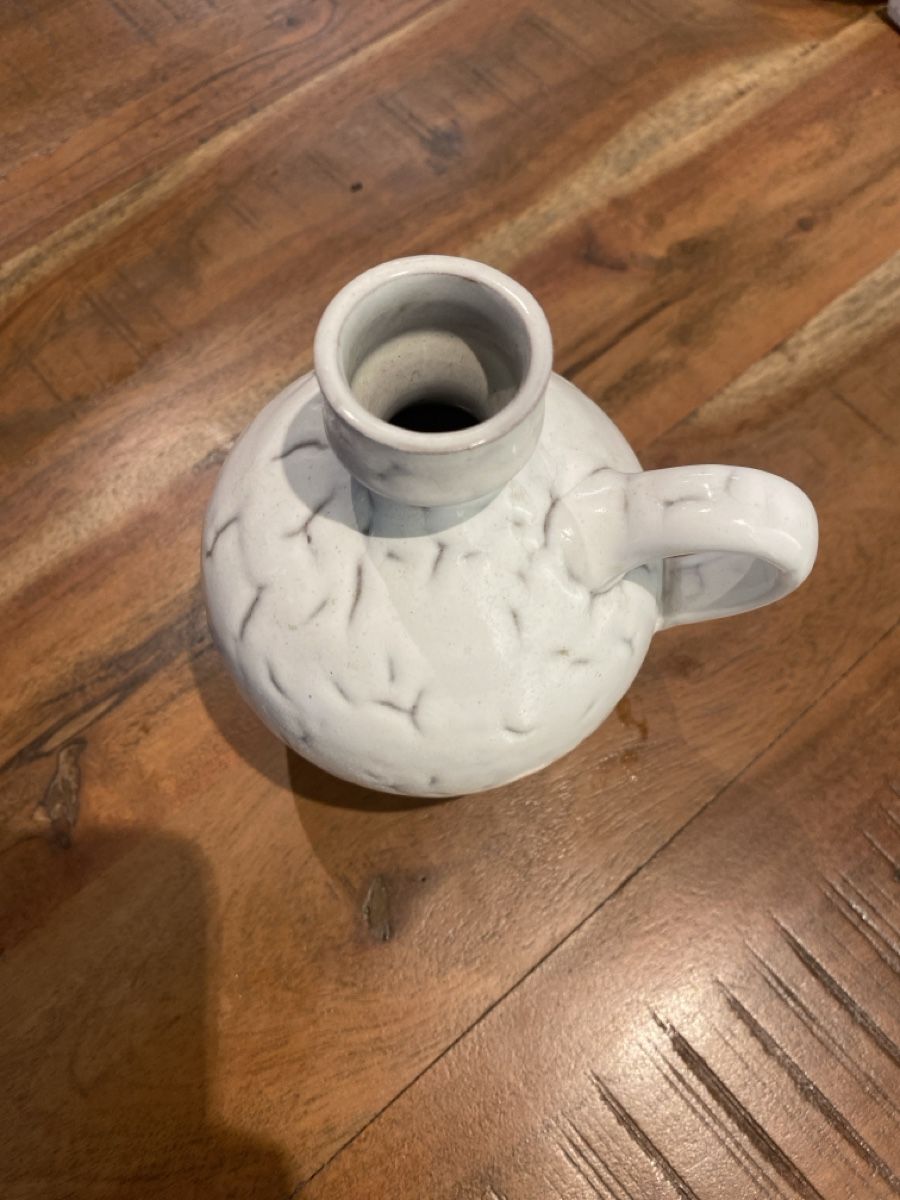Vasen & Gefässe: Krug / Vase Weiss – Gebraucht aus Wettingen von vpr_9gz6 1