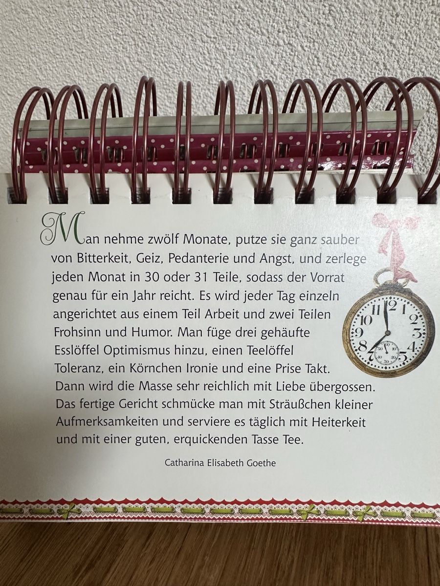 Calendriers: 365 Wunderbare Tage Kalender – D'occasion à Oberentfelden par vilibrand 6