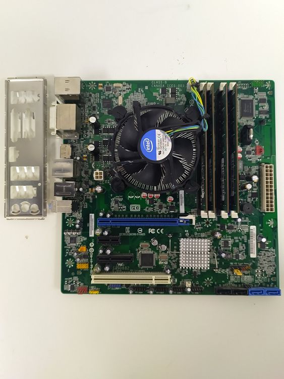 Intel Desktop Board DQ67SW mit CPU i7-2600 und 16GB RAM (Gebraucht) in ...