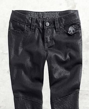 Hosen: Harley-Davidson Schwarze Hose – Gebraucht aus Solothurn von Deinze 1