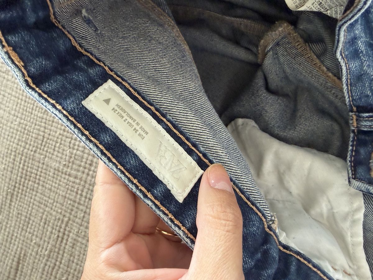 Zara Jeans: Zara barrel denim Gr. 34 – Usato da Basel venduto da jfa_5rzf 2