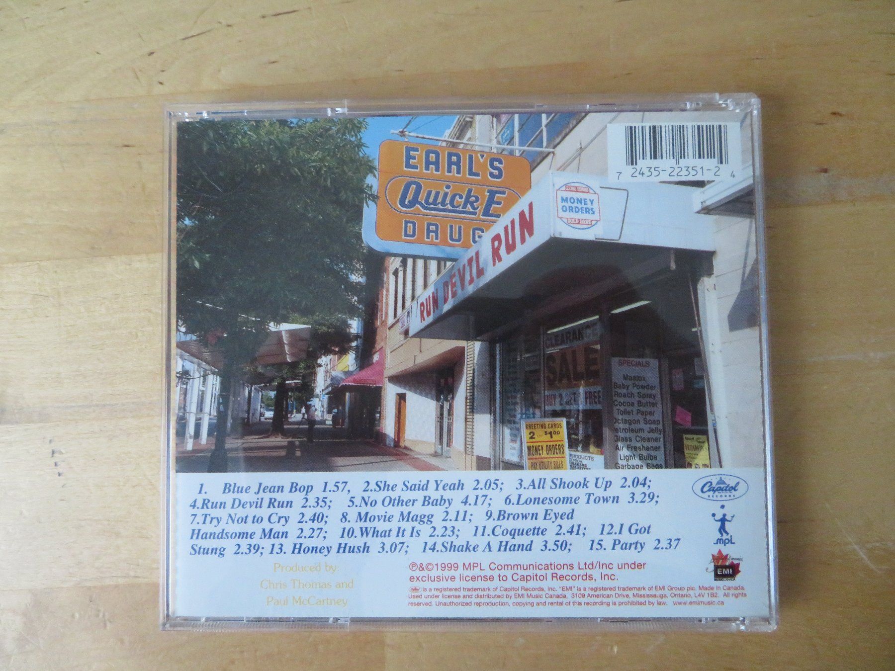 CDs: PAUL McCARTNEY "Run Devil Run" – Gebraucht aus zürich von Goldimmund 3