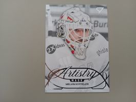 Artistry Mask Melvin Nyffeler Hockey Card 