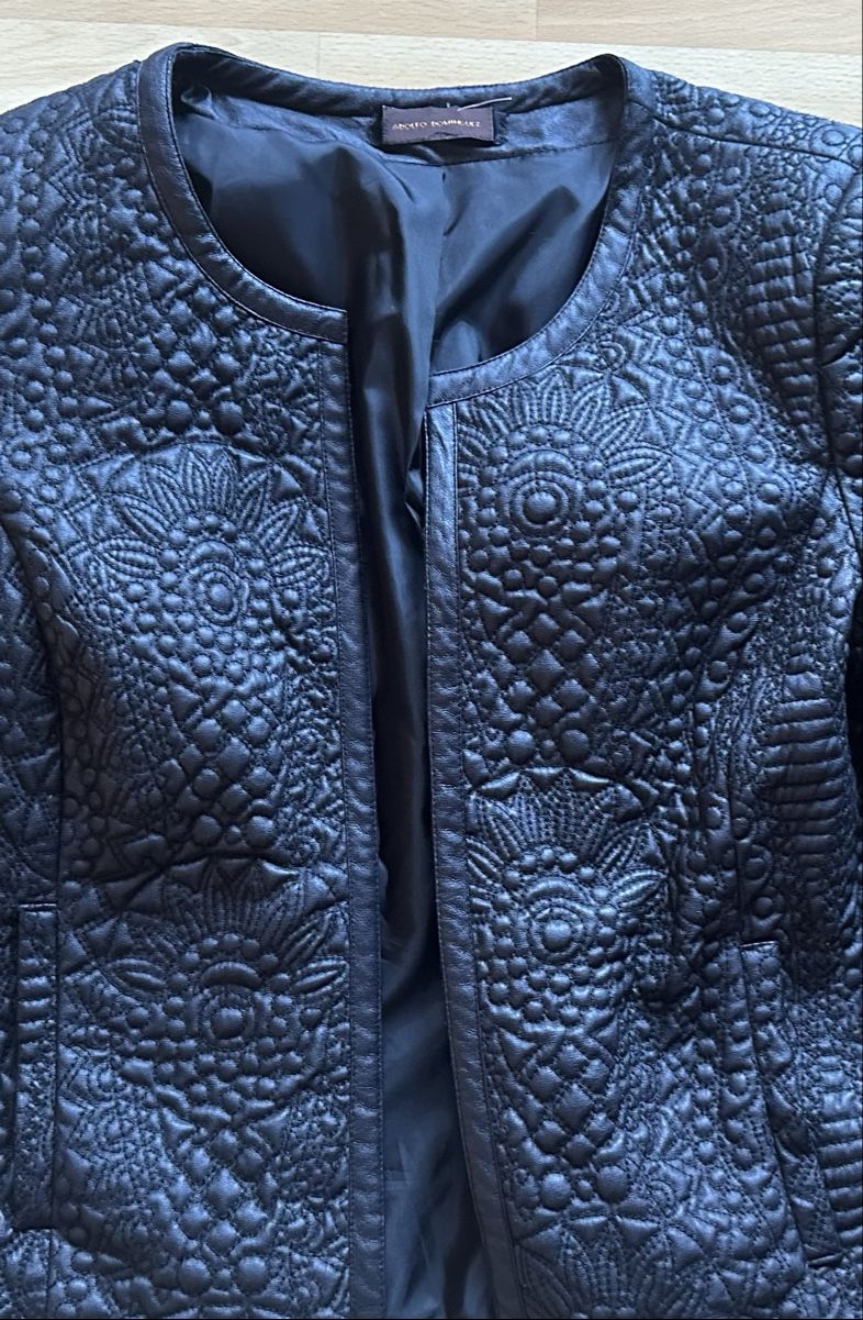 Giacche: Adolfo Dominguez Designer-Jacke | Schwarz | Gesteppt mit Man – Nuovo e nell'imballaggio originale da Märstetten venduto da chr_k789 2
