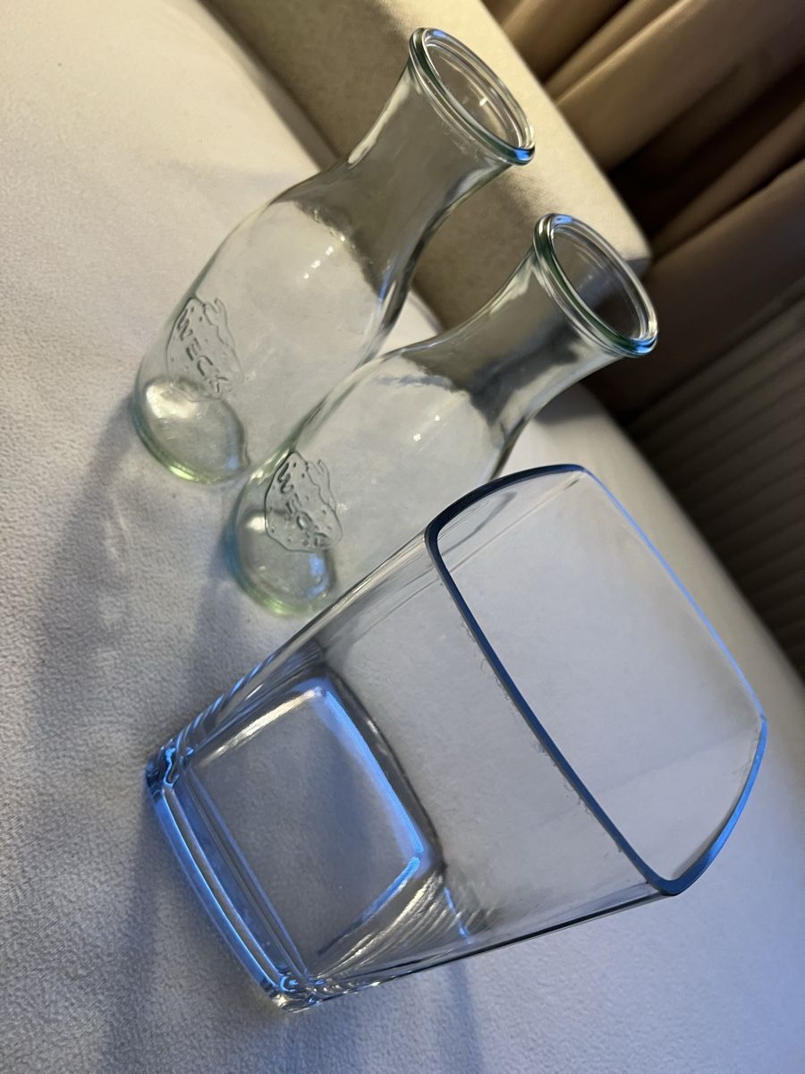 Gläser: Milk glass and flower glass – Gebraucht aus Zürich von dor_9l9g 1