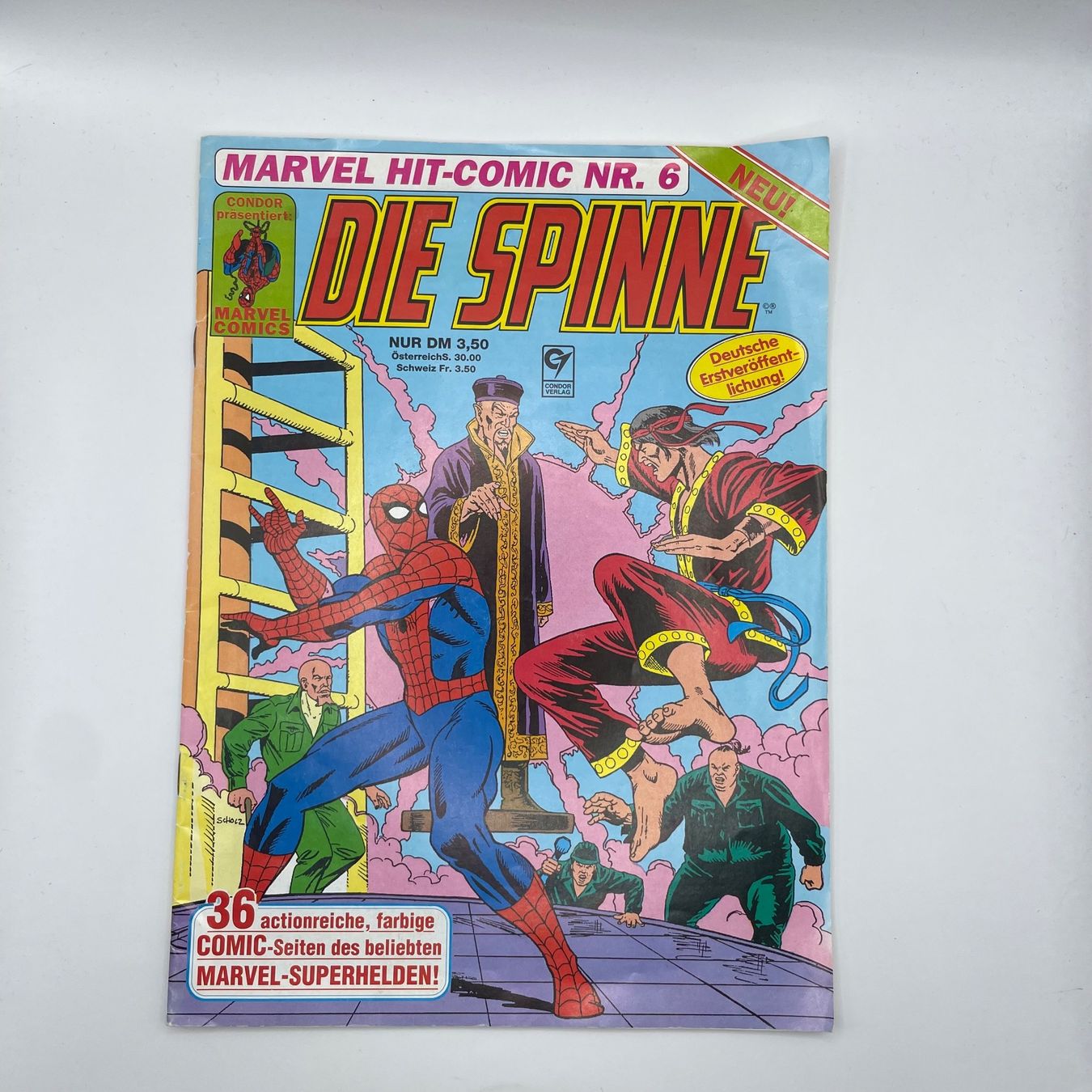 Fumetti: Marvel Hit-Comic Nr. 6 Die Spinne Condor Top Zustand – Usato da Bubikon venduto da SwissSecondLife