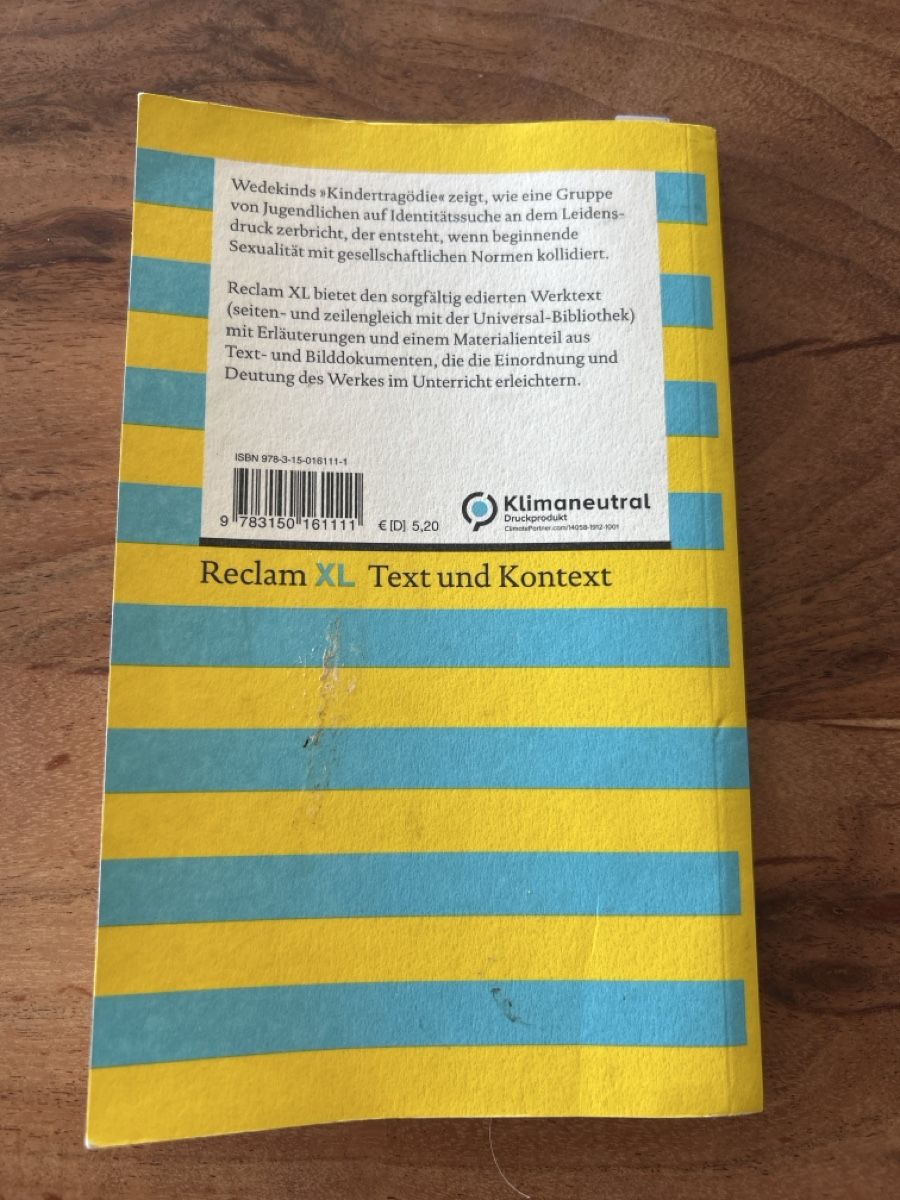 Libri: Frühlings Erwachen, Frank Wedekind – Usato da Murten venduto da lena_sophia 1