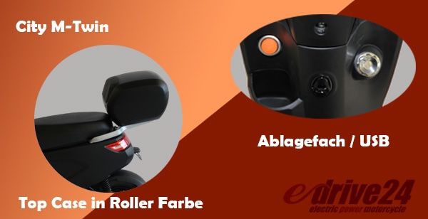 Scooter: Elektro Roller M-Twin – Nuovo (secondo la descrizione) da Regensdorf venduto da e-drive24 3