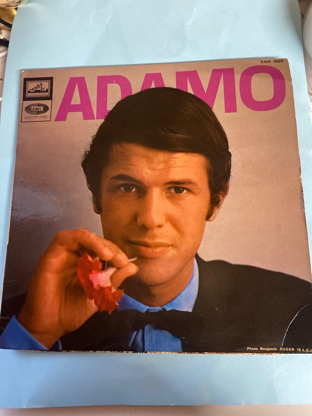 Dischi in vinile: ADAMO - LE NEON - 4 TITRES - 45 tours – Usato da Le Brassus venduto da cinema13