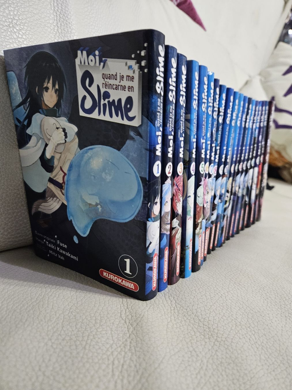 Moi, quand je me réincarne en slime 19 tomes collector NEUF (D'occasion ...