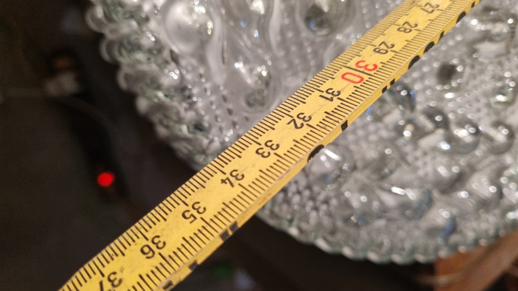 Lampadari & plafoniere: Bubble Glas Deckenlampe Wandlampe 60 / 70 er – Usato da Basel venduto da Jcva 6