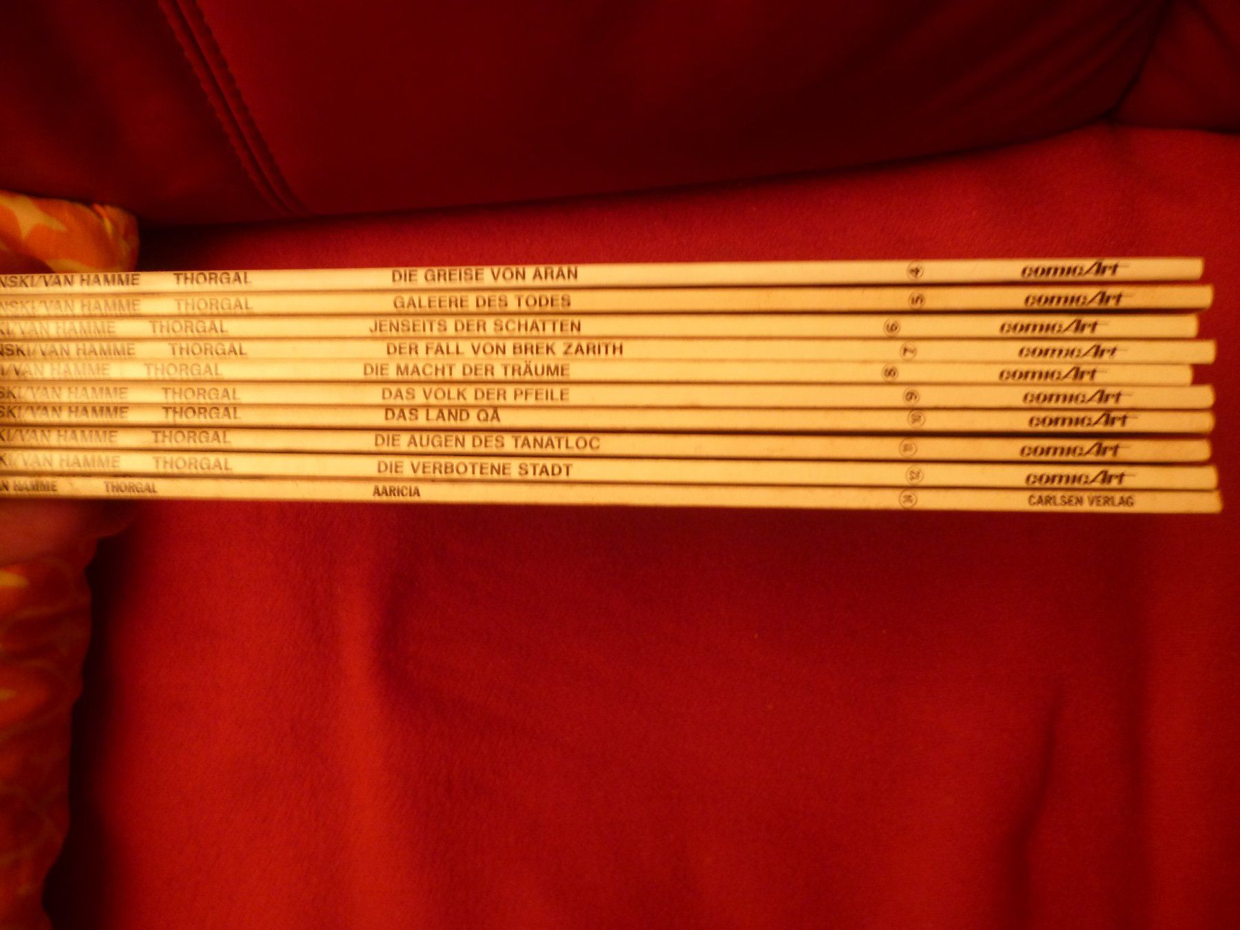 Fumetti: 12 X THORGAL  Comic Sammlung -  CARLSEN COMICS 1 + 2 AUFLAGE – Usato da Volketswil venduto da nemo2000 3